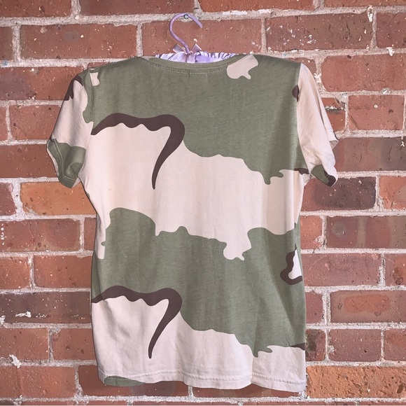 Code V Army Fatigue Camo Short Sleeve Tee Shirt - Medium - Picture 3 of 5